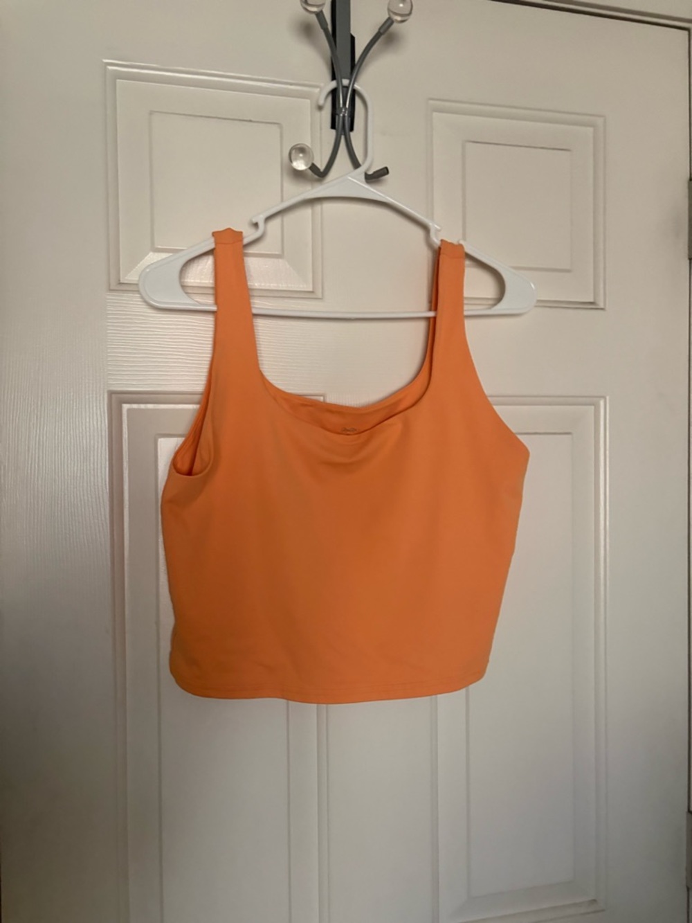 ReoRia Bright Orange Crop Tank Top